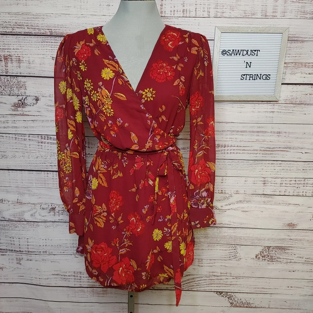 SOLD Willow & Clay wrap dress - Picture 1 of 13